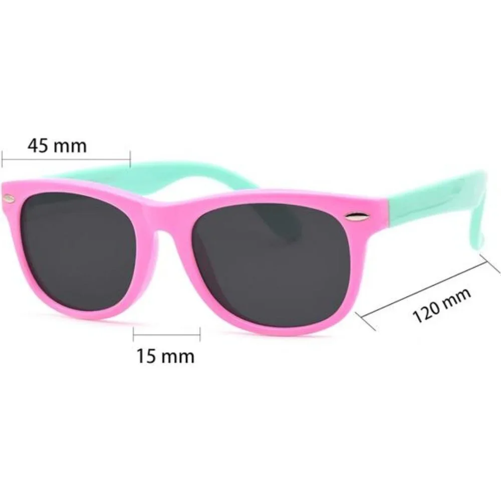 Baby Toddler Sunglasses Flexible‎ Polarized Kids Sunglasses for Girls Boys